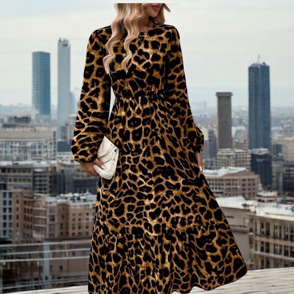 Cheetah dress
